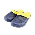 ΑΝΔΡΙΚΗ ΠΑΝΤΟΦΛΑ ΤΥΠΟΥ CROCS ΜΠΛΕ ΚΙΤΡΙΝΟ