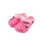 ΠΑΙΔΙΚΗ ΠΑΝΤΟΦΛΑ ΤΥΠΟΥ CROCS MINNIE ΡΟΖ